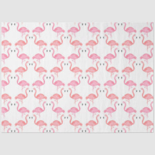 Flamingo Tropical Vibes Series Design 15 Seidenpapier