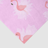 Flamingo Tropical Vibes Series Design 16 Seidenpapier (Ausschnitt)