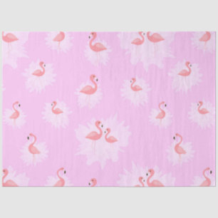 Flamingo Tropical Vibes Series Design 16 Seidenpapier