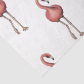 Flamingo Tropical Vibes Series Design 1 Seidenpapier (Ausschnitt)