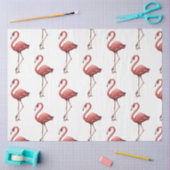 Flamingo Tropical Vibes Series Design 2 Seidenpapier (Basteln)
