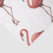 Flamingo Tropical Vibes Series Design 2 Seidenpapier (Ausschnitt)