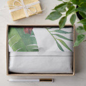 Flamingo Tropical Vibes Series Design 7 Seidenpapier (Geschenk)