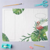 Flamingo Tropical Vibes Series Design 7 Seidenpapier (Basteln)
