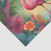 Flamingo Tropics Dekorations-Seidenpapier Seidenpapier (Ausschnitt)