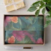 Flamingo Tropics Dekorations-Seidenpapier Seidenpapier (Geschenk)