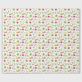 Flamingo Tropics Spaß Strand Thema Geschenkpapier (Flach)