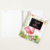 Flamingo Tropischer Planer Notizbuch (Anzeige)