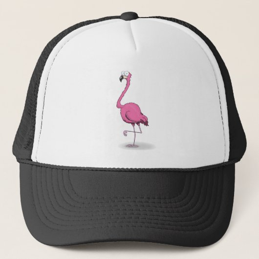 Flamingo Truckerkappe (Vorderseite)