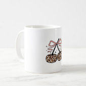Flamingo Turkey Niedlich Flamingo Türkei Fall Leaf Kaffeetasse (Vorderseite Links)