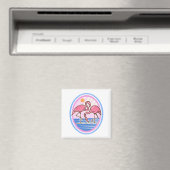 Flamingo Twins Magnet (In Situ (Geschirrspüler))