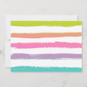 Flamingo-u. Meerjungfrau-Pool-Party Einladung (Rückseite)