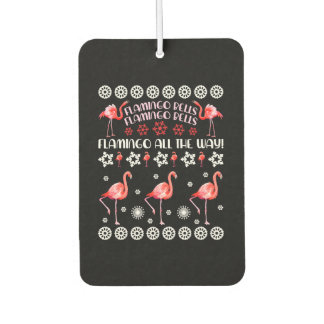 Flamingo Ugly Sweater Autolufterfrischer