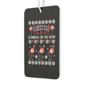 Flamingo Ugly Sweater Autolufterfrischer (Links)