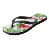 Flamingo Umdrehe Flops Badesandalen (Schrägansicht)