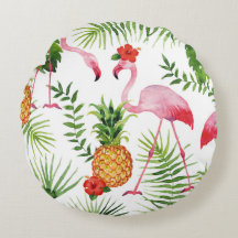 Flamingo und Ananas