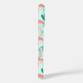 Flamingo und Ananas - Sommermuster Case-Mate iPhone Hülle (Rückseite / Rechts)