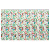 Flamingo-und Hibiskus-Gewebe Stoff (Fat Quarter (45,7 x 55,9 cm))