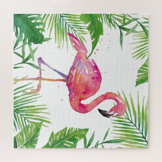 Flamingo und Palms Puzzle (Horizontal)