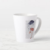 Flamingo und Parasol Milchtasse (Rechte Ecke)