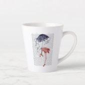 Flamingo und Parasol Milchtasse (Rechts)
