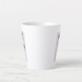 Flamingo und Parasol Milchtasse (Vorderseite)