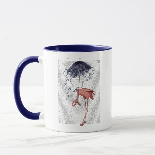 Flamingo und Parasol Tasse (Links)