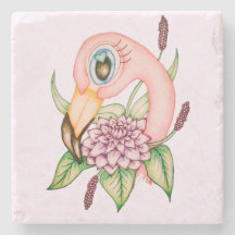 Flamingo-Untersetzer