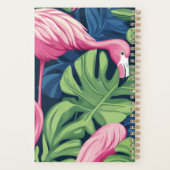 Flamingo Vibes Notebook Planer (Rückseite)