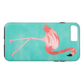 Flamingo-Vogel Case-Mate iPhone Hülle (Rückseite (Horizontal))