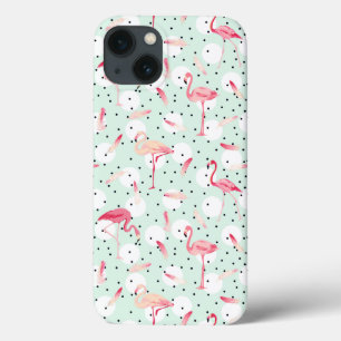 Flamingo-Vogel mit Federn Case-Mate iPhone Hülle
