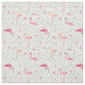 Flamingo-Vogel mit Federn Stoff (Muster)