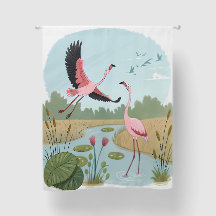 Flamingo Vortain | Tropische Tierdekoration