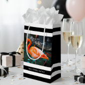 Flamingo wagen es, einen anderen Namen für schwarz Kleine Geschenktüte