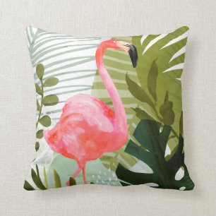 Flamingo-Wald Kissen