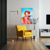 Flamingo-Wandkunst Poster