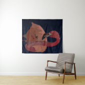 FLAMINGO WANDTEPPICH (Beispiel (Horizontal))