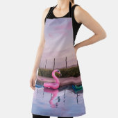 Flamingo Wasserflur im Schwimmbad Schürze (InSitu)