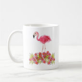 Flamingo Watercolor Tasse (Links)
