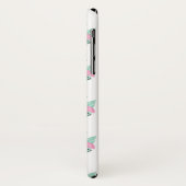 Flamingo & Watermelon Pastel Pattern Case-Mate iPhone Hülle (Hinten/Links)