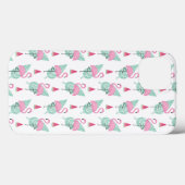 Flamingo & Watermelon Pastel Pattern Case-Mate iPhone Hülle (Rückseite (Horizontal))