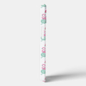 Flamingo & Watermelon Pastel Pattern Case-Mate iPhone Hülle (Rückseite / Rechts)