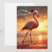 Flamingo Weihnachten (Vorne/Hinten)