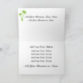 Flamingo-Weihnachtskarte - SRF Feiertagskarte (Innenseite)