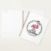Flamingo Weihnachtslichter Urlaub Planer (Anzeige)