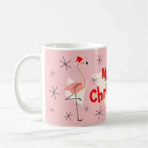 Flamingo Weihnachtsmänner Rosa Frohe Weihnachten T Kaffeetasse