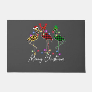 Flamingo Weihnachtsmannmütze Reindeer Buffalo Kari Fußmatte
