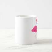 Flamingo-WeihnachtsTasse Kaffeetasse (Mittel)
