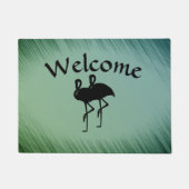 Flamingo Welcome Mat Fußmatte (Vorderseite)