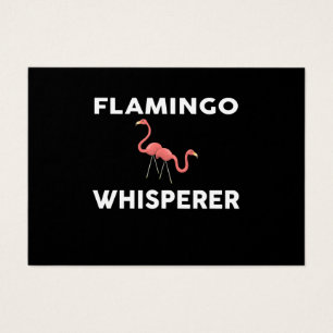 Flamingo Whisperer Novelty Flamingos